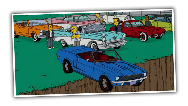 Illustration for article titled A Guide To Every Real-World Car Used In The Simpsons